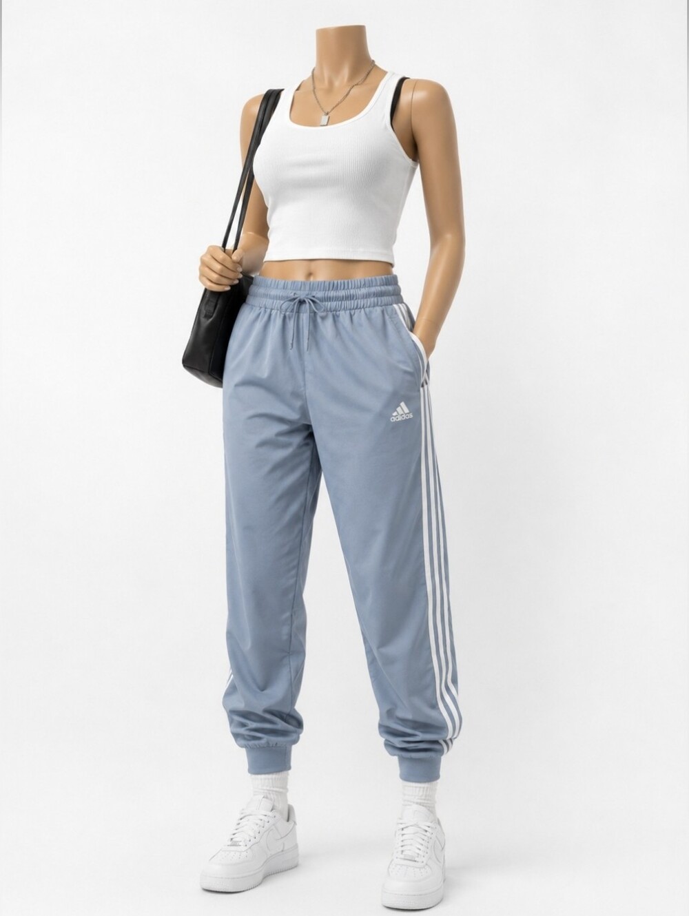 Adidas AEROREADY Jogger Pants Light Blue Size XL